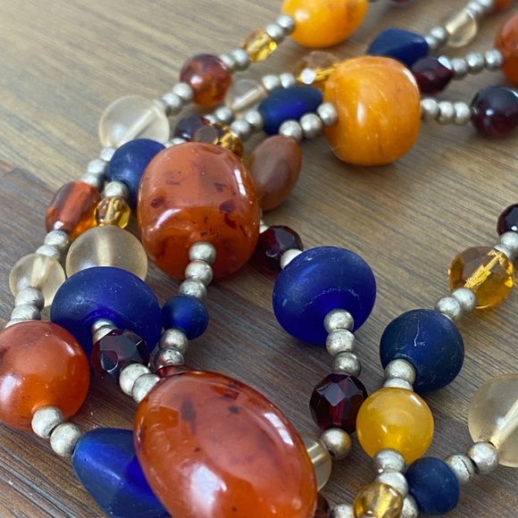 R.J. Graziano Multi-Strand Necklace with Colorful Beads - Picture 7 of 11